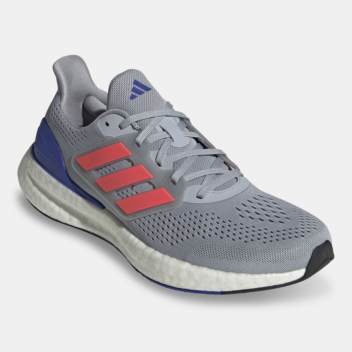 adidas Men's Pureboost 23 Running Shoes Grey adidas Men's Pureboost 23 Running Shoes Grey image number 1