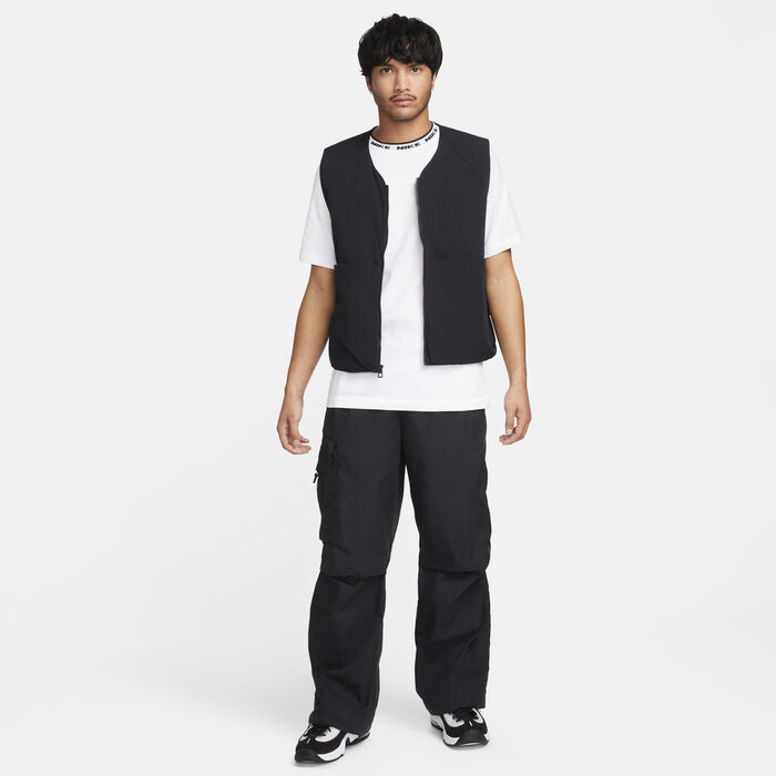 Nike Men's Sportswear Tech Pack Waxed Canvas Cargo Trousers Black Nike Men's Sportswear Tech Pack Waxed Canvas Cargo Trousers Black image number 7