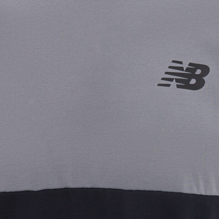 New Balance Men's RC Cotton Feel T-Shirt Grey New Balance Men's RC Cotton Feel T-Shirt Grey image number 2