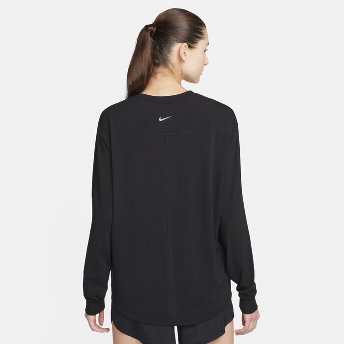 Nike Women's One Dri-FIT Training Top Black Nike Women's One Dri-FIT Training Top Black image number 1