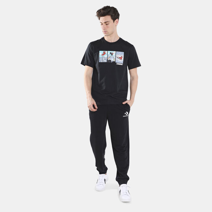Converse Men's Comic Chuck T-Shirt White Converse Men's Comic Chuck T-Shirt White image number 2