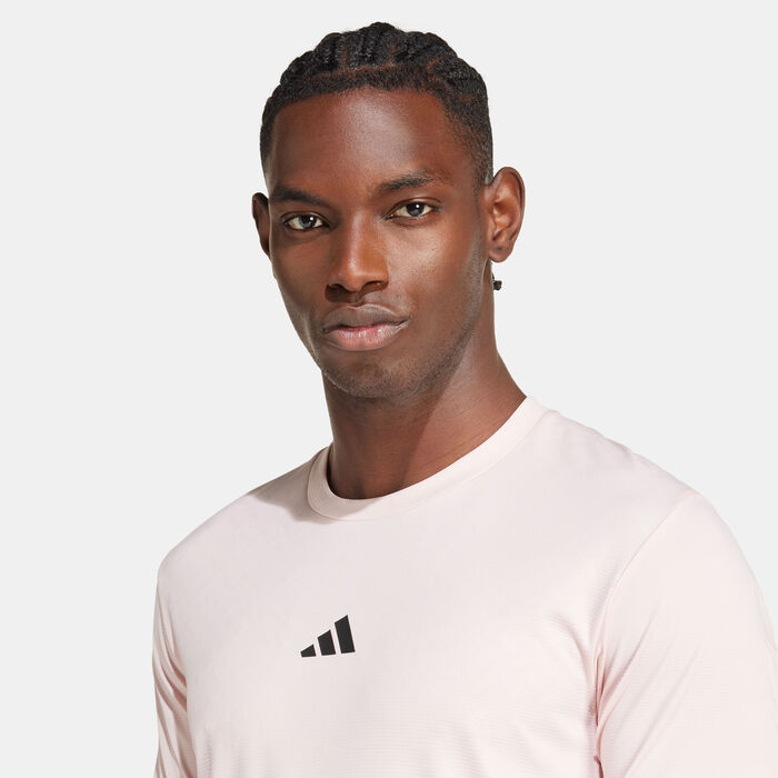 adidas Men's Power Training T-Shirt Pink adidas Men's Power Training T-Shirt Pink image number 3