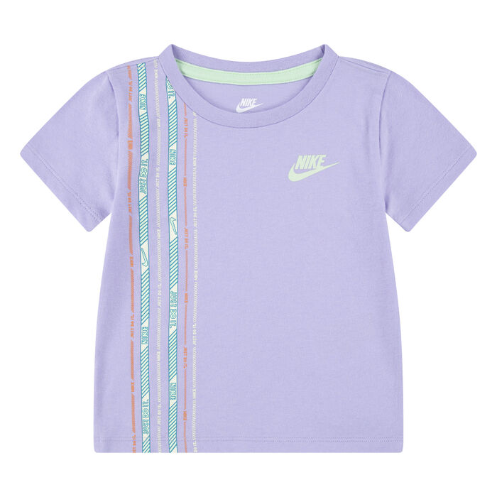 Nike Kids' Happy Camper T-Shirt Purple Nike Kids' Happy Camper T-Shirt Purple image number 0
