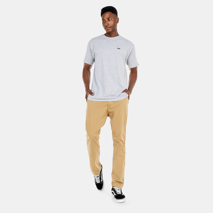 Vans Left Chest Logo T-Shirt Grey Vans Left Chest Logo T-Shirt Grey image number 4