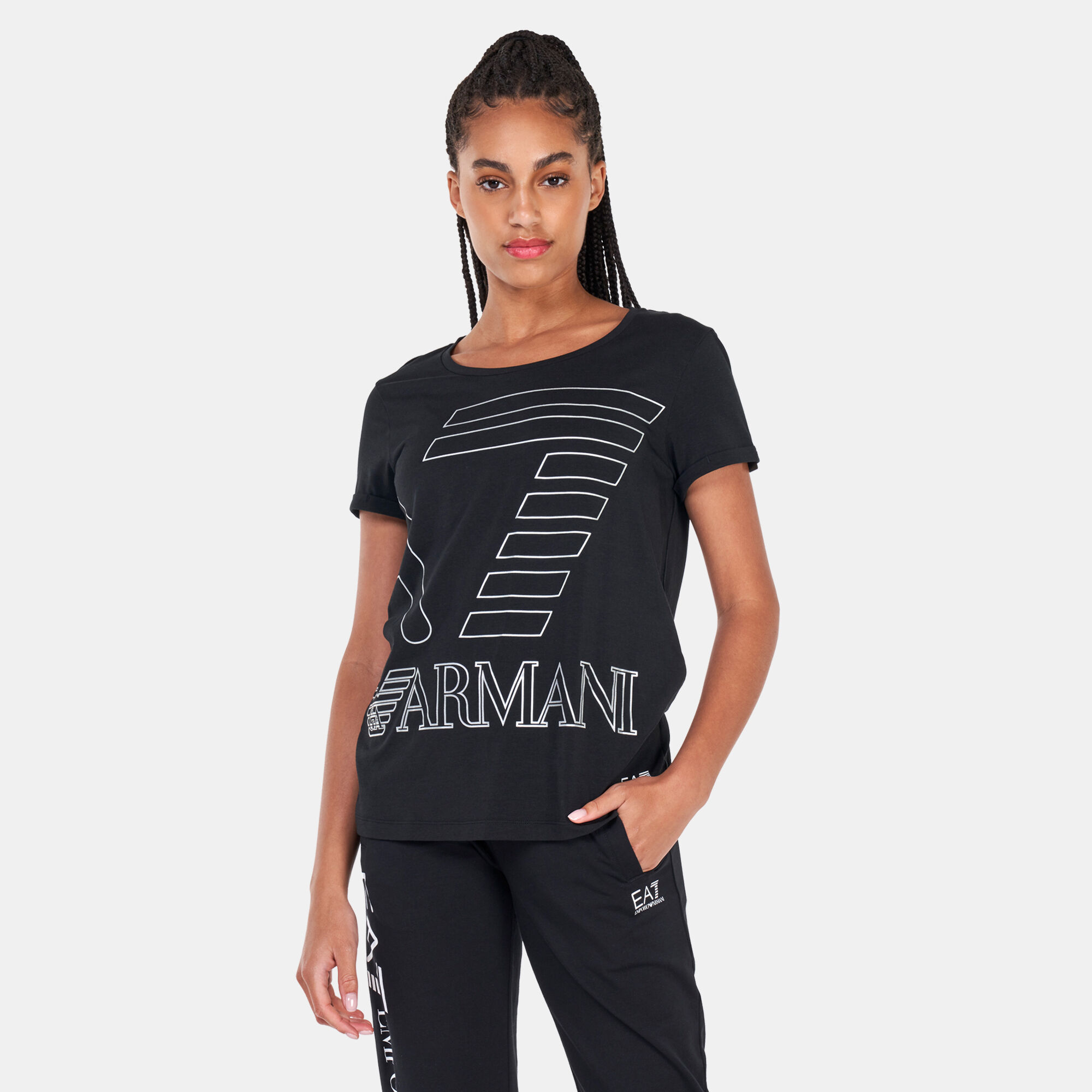 Armani womens deals t shirt