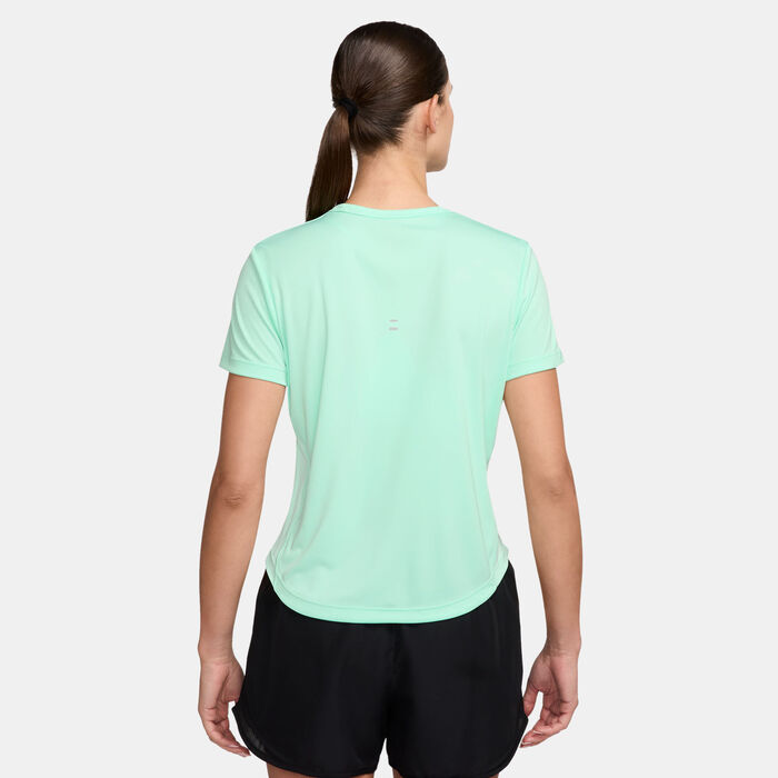 Nike Women's Tempo Swoosh Dri-FIT Running Top Green image number 1