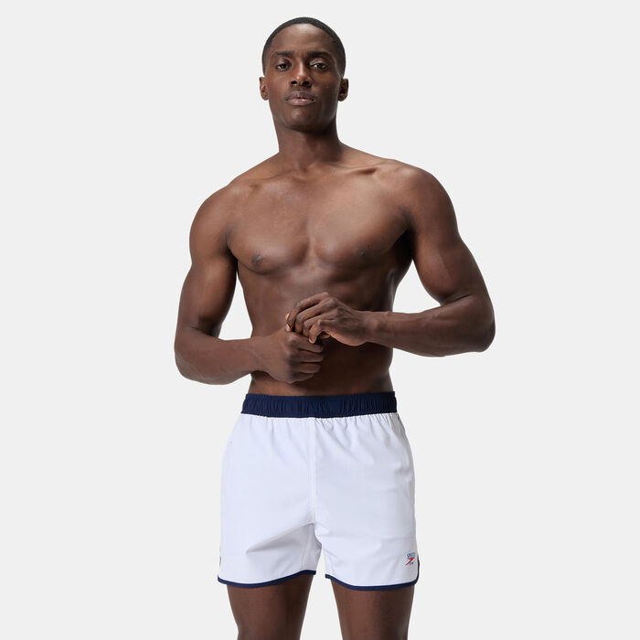 Speedo Men's Logo Volley Swimming Shorts White Speedo Men's Logo Volley Swimming Shorts White image number 0