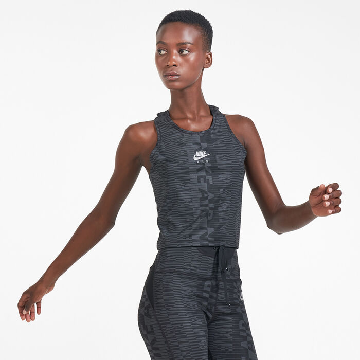 Nike Women's Air Printed Tank Top Purple Nike Women's Air Printed Tank Top Purple image number 0