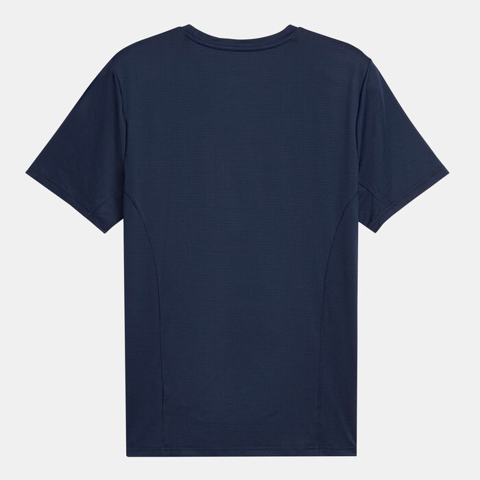 PUMA FIRST MILE Running T-Shirt Blue PUMA FIRST MILE Running T-Shirt Blue image number 1