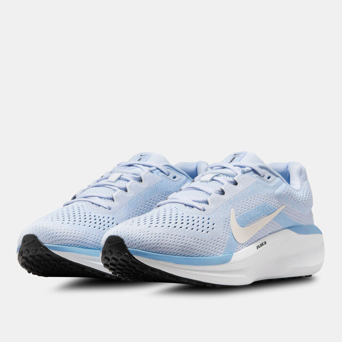 Nike Women's Winflo 11 Road Running Shoes Blue Nike Women's Winflo 11 Road Running Shoes Blue image number 1