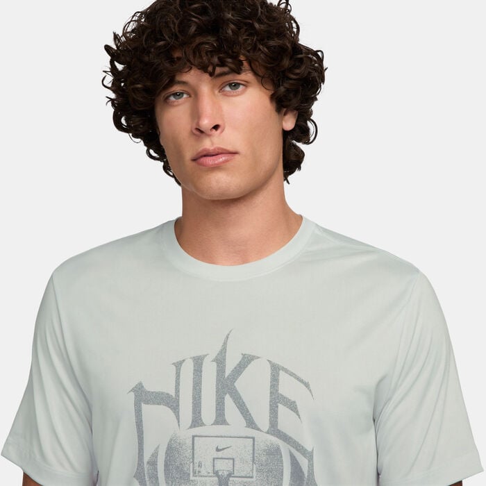 Nike Men's Dri-FIT Basketball T-Shirt Ivory Nike Men's Dri-FIT Basketball T-Shirt Ivory image number 2
