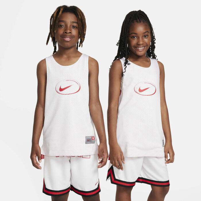 Nike Kids' Culture of Basketball Reversible Jersey White Nike Kids' Culture of Basketball Reversible Jersey White image number 0