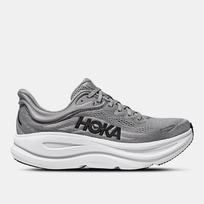 HOKA Men's Bondi 9 Running Shoes Grey HOKA Men's Bondi 9 Running Shoes Grey