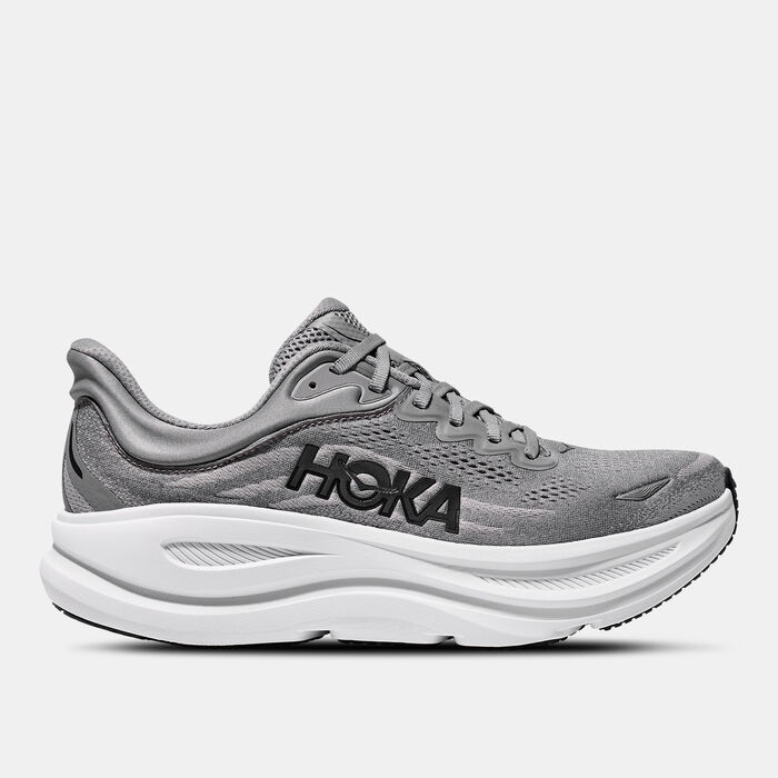 HOKA Men's Bondi 9 Running Shoes Grey HOKA Men's Bondi 9 Running Shoes Grey image number 0