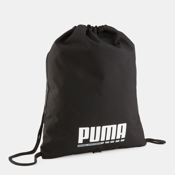 PUMA Men's Plus Gym Sack Black PUMA Men's Plus Gym Sack Black image number 0
