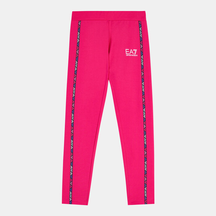 EA7 Emporio Armani Kids' Logo Series Leggings Pink image number 0