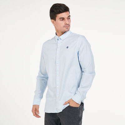 Timberland Men's Ela River Elevated Oxford Shirt Blue
