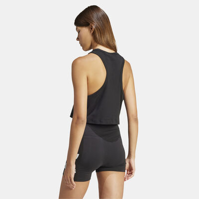 adidas Originals Women's Trefoil Tank Top Black