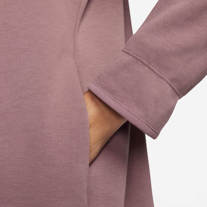 Nike Women's Reversible Maternity Pullover Black Nike Women's Reversible Maternity Pullover Black image number 3