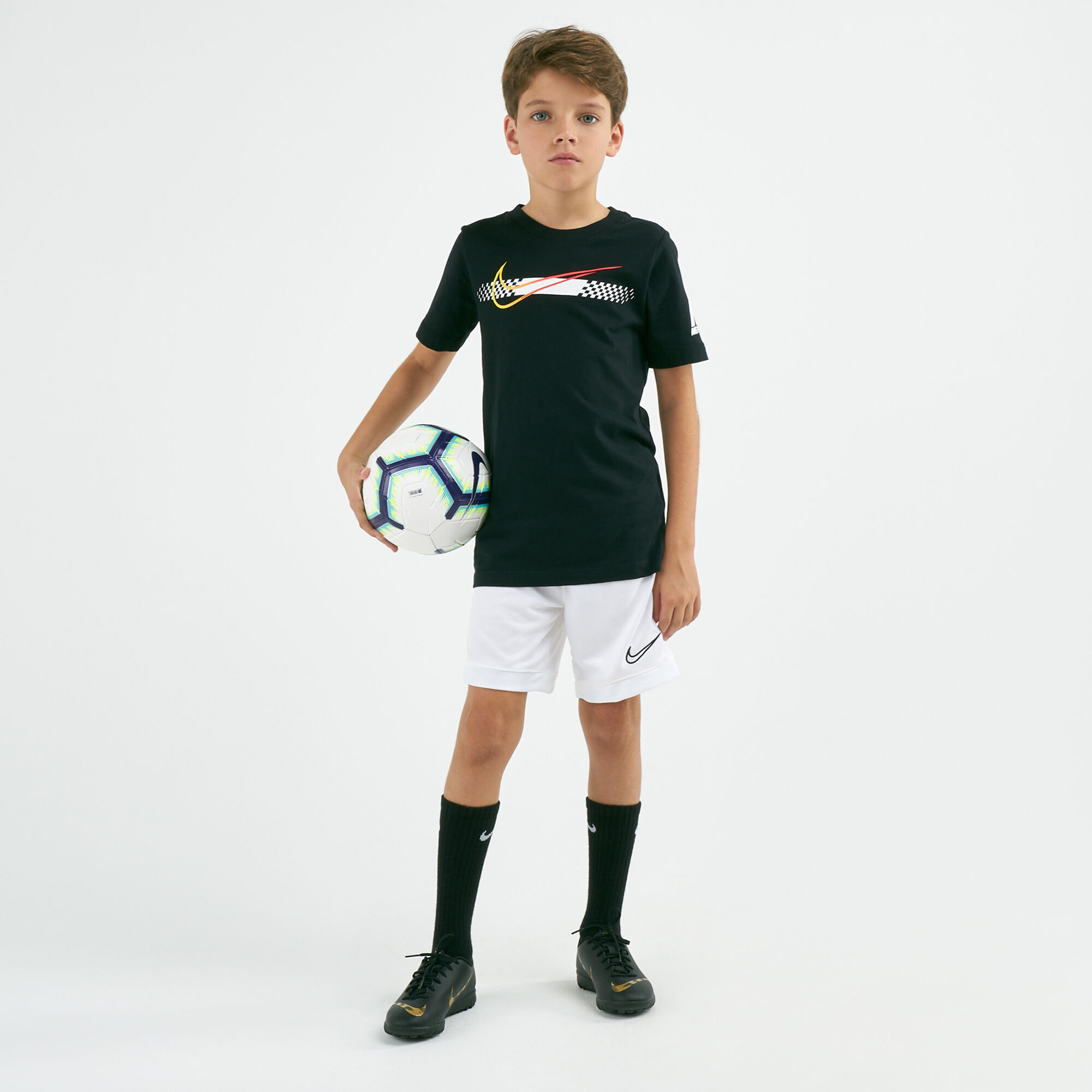 Kids Neymar Mercurial Football T Shirt Older Kids