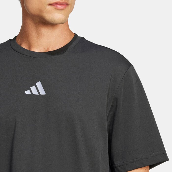 adidas Men's Climacool One Rep at a Time Training T-Shirt Black adidas Men's Climacool One Rep at a Time Training T-Shirt Black image number 4