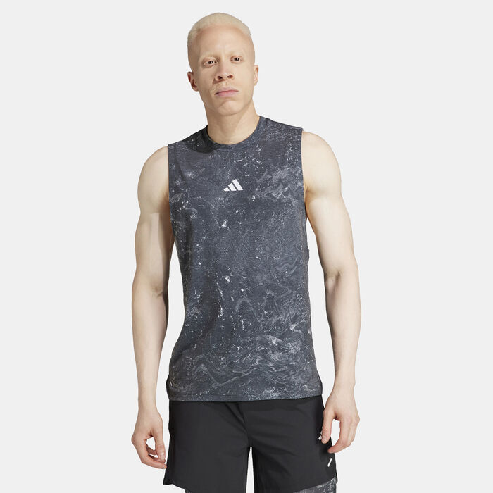 adidas Men's Power Training Tank Top Black image number 0