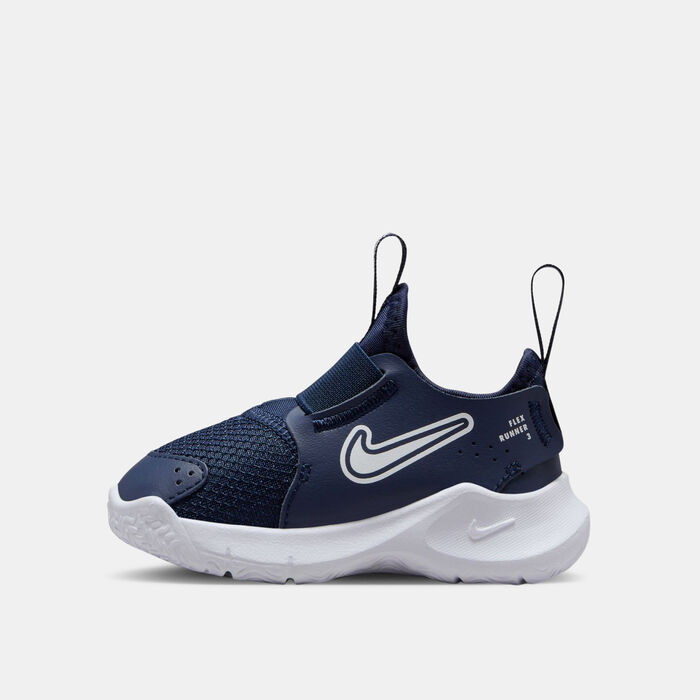 Nike Kids' Flex Runner 3 Shoes Blue image number 2