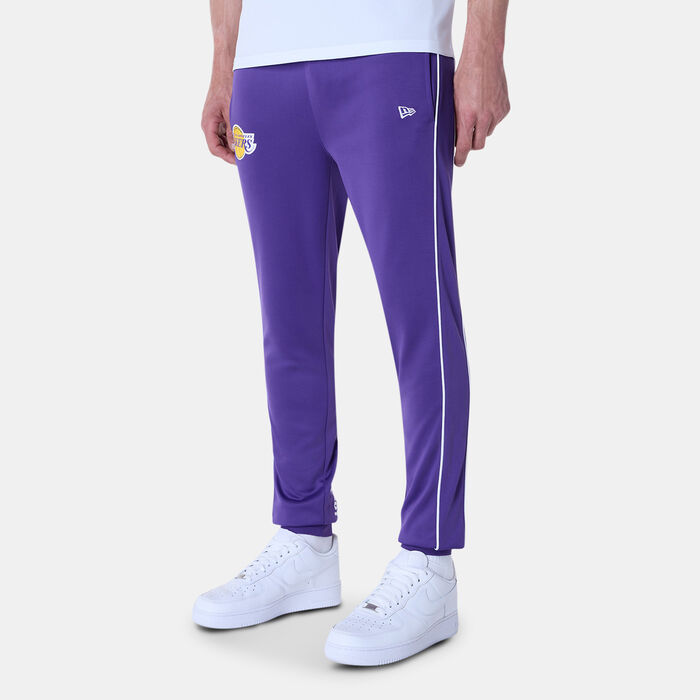 New Era Men's NBA Los Angeles Lakers Track Pants Purple New Era Men's NBA Los Angeles Lakers Track Pants Purple image number 0