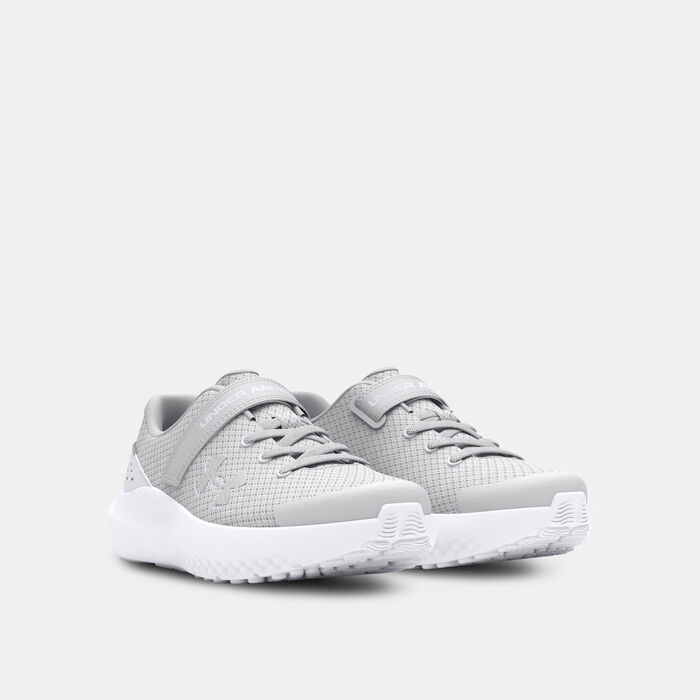 Under Armour Kids' Surge 4 AC Running Shoes Grey Under Armour Kids' Surge 4 AC Running Shoes Grey image number 1