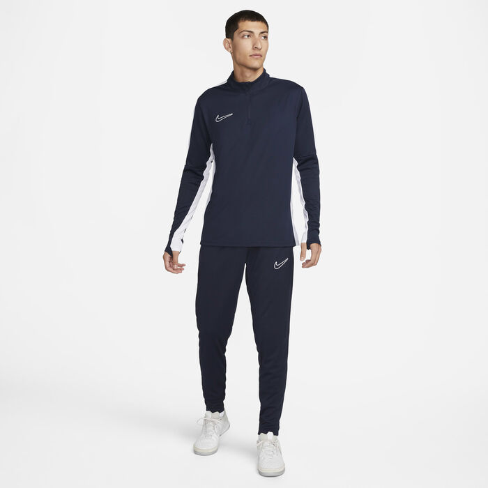 Nike Men's Academy Dri-FIT Football 1/2-Zip Top Blue Nike Men's Academy Dri-FIT Football 1/2-Zip Top Blue image number 4
