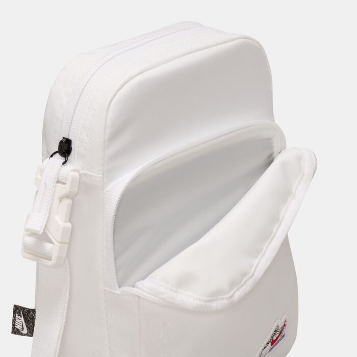 Nike Men's Cortez Heritage Crossbody Bag White Nike Men's Cortez Heritage Crossbody Bag White image number 4