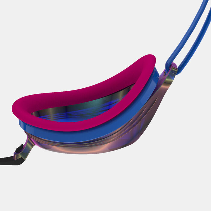 Speedo Vengeance Mirror Swimming Goggles Blue Speedo Vengeance Mirror Swimming Goggles Blue image number 3