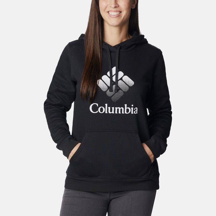 Columbia Women's Columbia Trek™ Graphic Hoodie Black Columbia Women's Columbia Trek™ Graphic Hoodie Black image number 0
