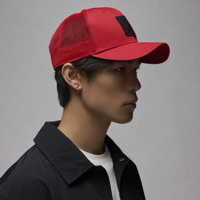Jordan Rise Structured Cap Red Jordan Rise Structured Cap Red image number 3