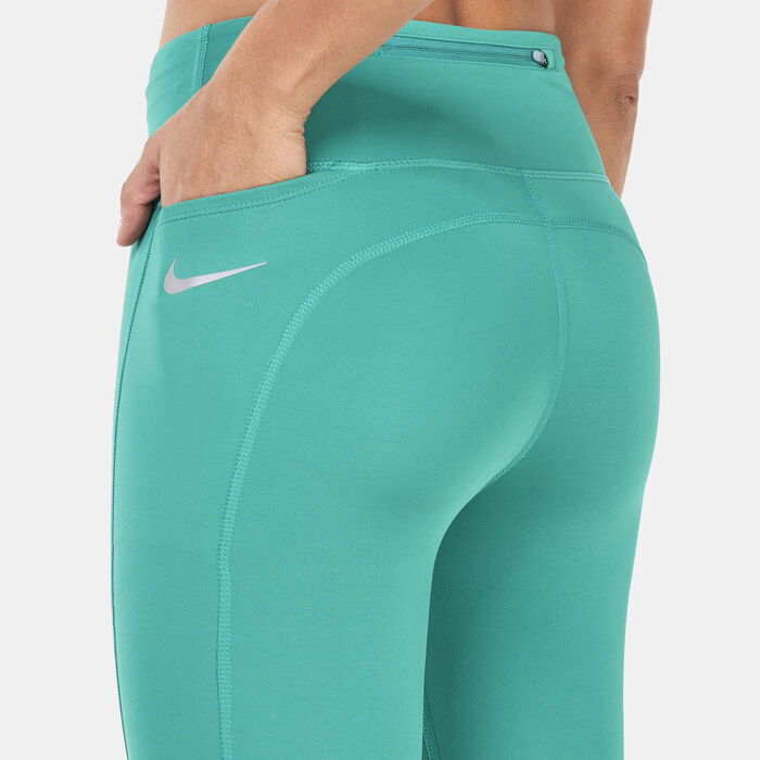 Buy Nike Women's Epic Fast Leggings Green in KSA -SSS