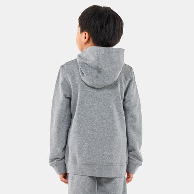 Nike Kids' Sportswear Club French Terry Hoodie (Older Kids) Grey