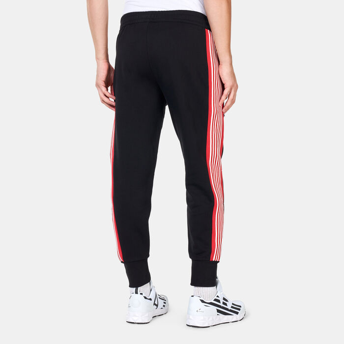 EA7 Emporio Armani Men's University Pack Side Stripe Pants Black EA7 Emporio Armani Men's University Pack Side Stripe Pants Black image number 1