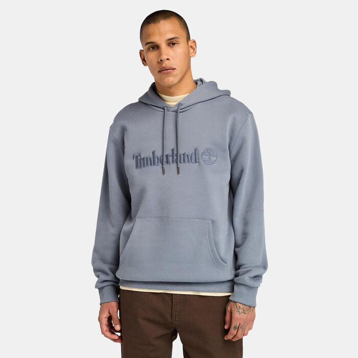 Timberland Men's Embroidery Tonal Hoodie Grey Timberland Men's Embroidery Tonal Hoodie Grey image number 0