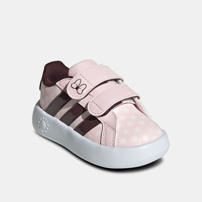 adidas Kids' Disney Minnie Mouse Grand Court Shoes Pink adidas Kids' Disney Minnie Mouse Grand Court Shoes Pink image number 1