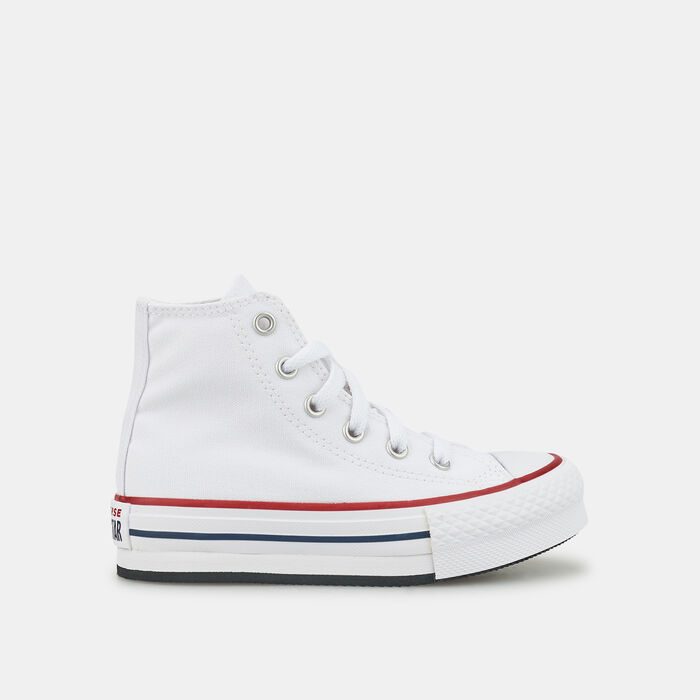 Converse Kids' Chuck Taylor All Star EVA Lift Platform Unisex Shoe (Younger Kids) White Converse Kids' Chuck Taylor All Star EVA Lift Platform Unisex Shoe (Younger Kids) White image number 0