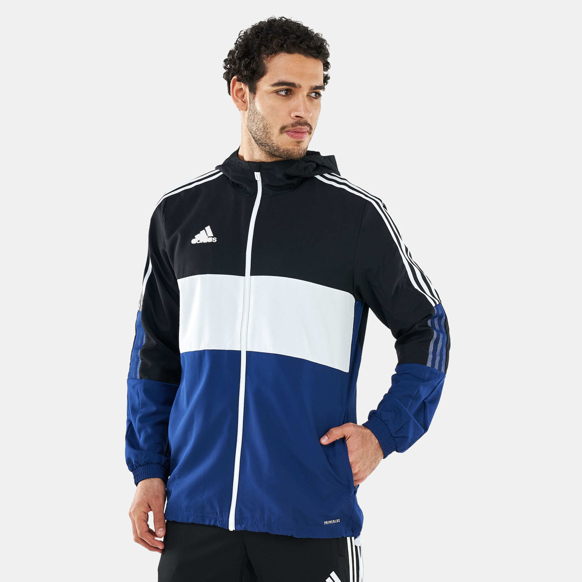 Adidas reversible windbreaker store