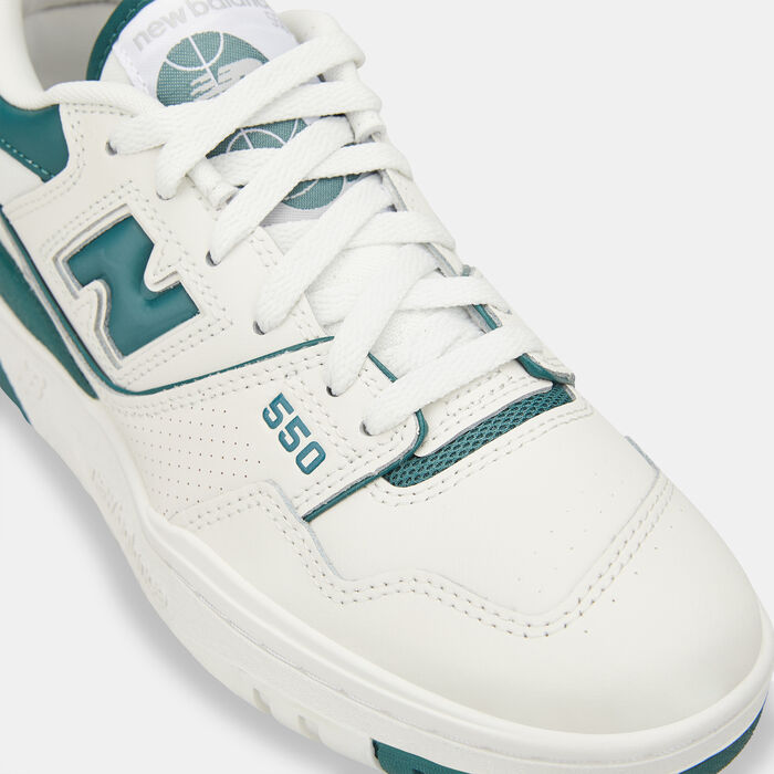 New Balance Women's BB550 Shoes White New Balance Women's BB550 Shoes White image number 4