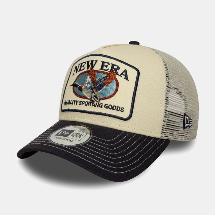 New Era Men's Animal Patch Trucker Cap Blue New Era Men's Animal Patch Trucker Cap Blue image number 1
