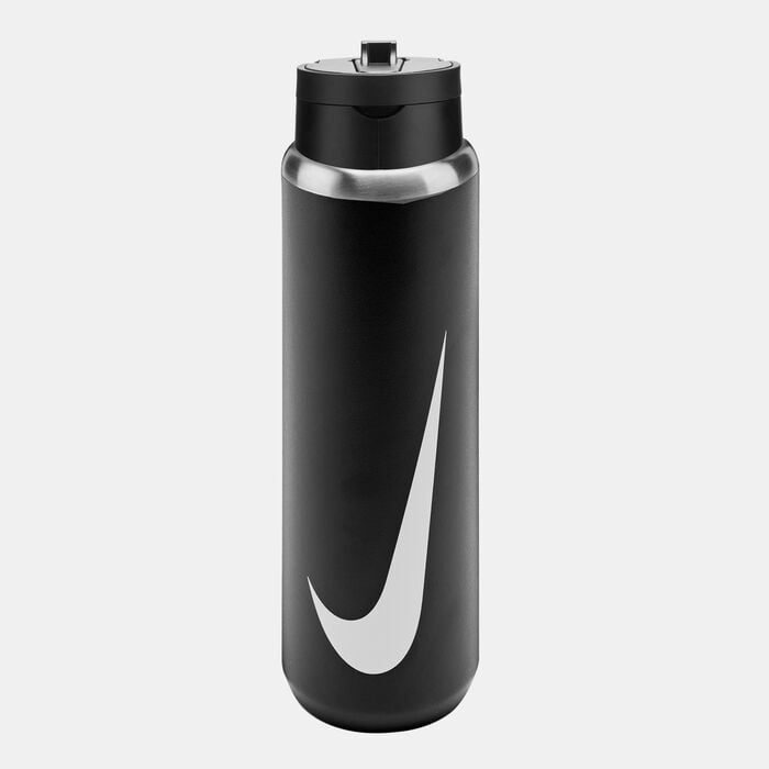 Nike Recharge Straw Water Bottle Black Nike Recharge Straw Water Bottle Black image number 0