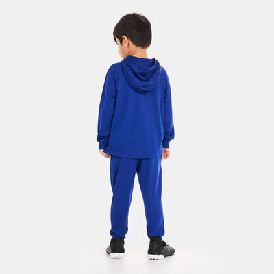 Nike Kids' Netherlands Strike Dri-FIT Hooded Football Tracksuit Set (Younger Kids) Blue