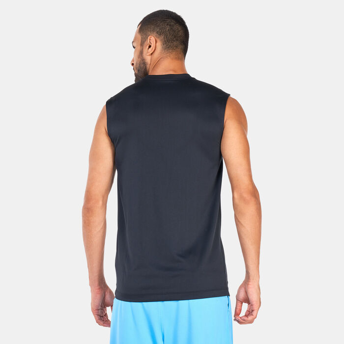 Nike Men's Dri-FIT Legend Sleeveless Training T-Shirt Black Nike Men's Dri-FIT Legend Sleeveless Training T-Shirt Black image number 1