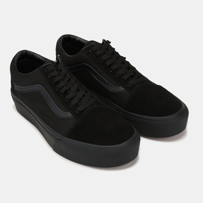 Vans Old Skool Unisex Shoe Black Vans Old Skool Unisex Shoe Black image number 1
