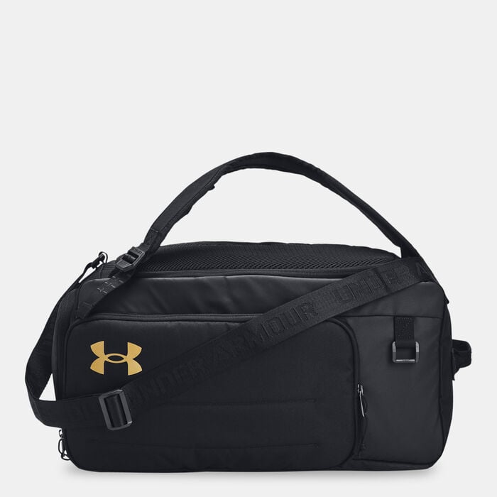 Under Armour Contain Duo Backpack Duffle Bag Black Under Armour Contain Duo Backpack Duffle Bag Black image number 0