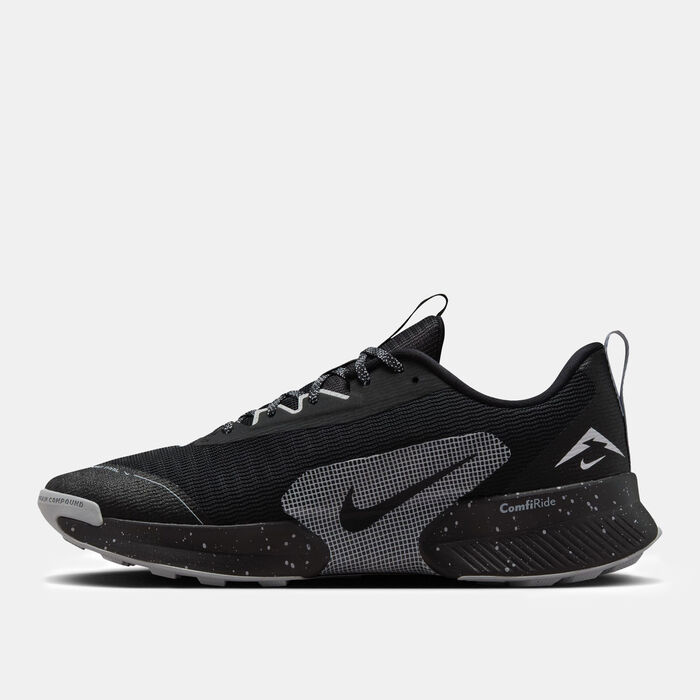 Nike Men's Juniper Trail 3 Running Shoes Black Nike Men's Juniper Trail 3 Running Shoes Black image number 2