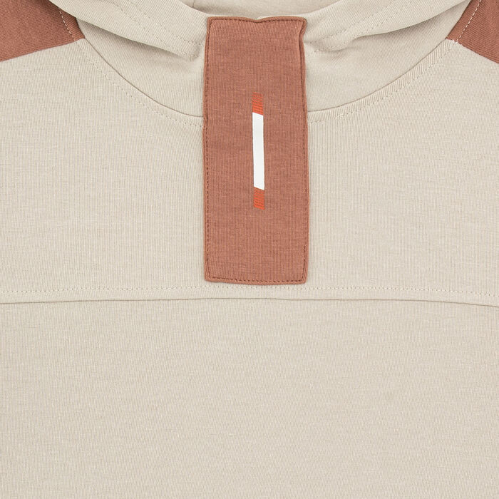 Sun and Sand Sports Kids' Colourblock Hoodie Beige image number 2